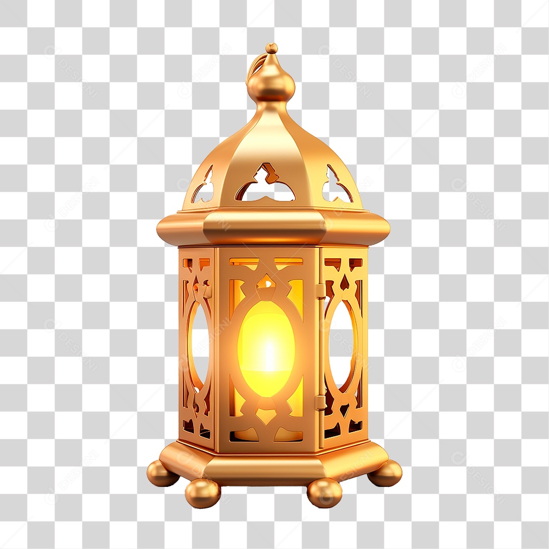 Lanterna Islâmica PNG Transparente