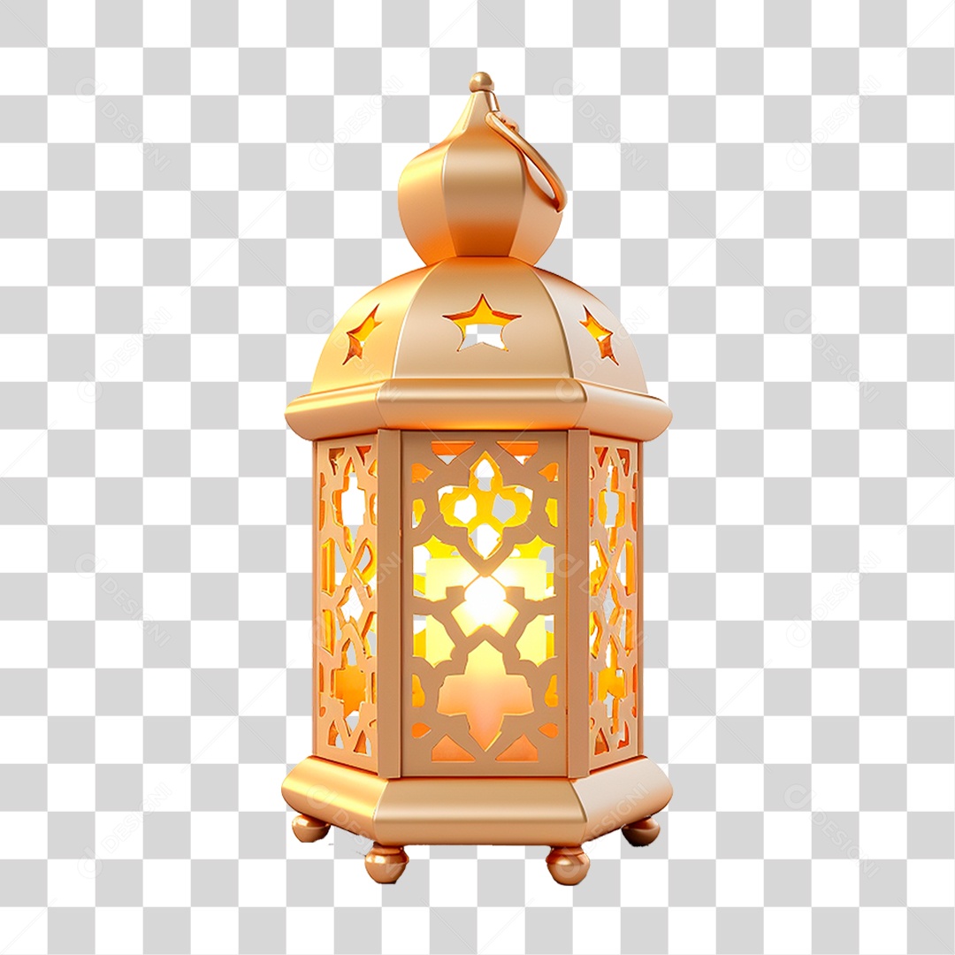 Lanterna Islâmica PNG Transparente