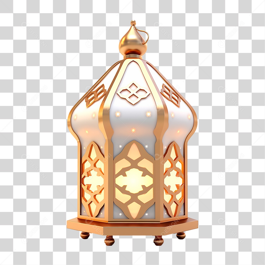 Lanterna Islâmica PNG Transparente