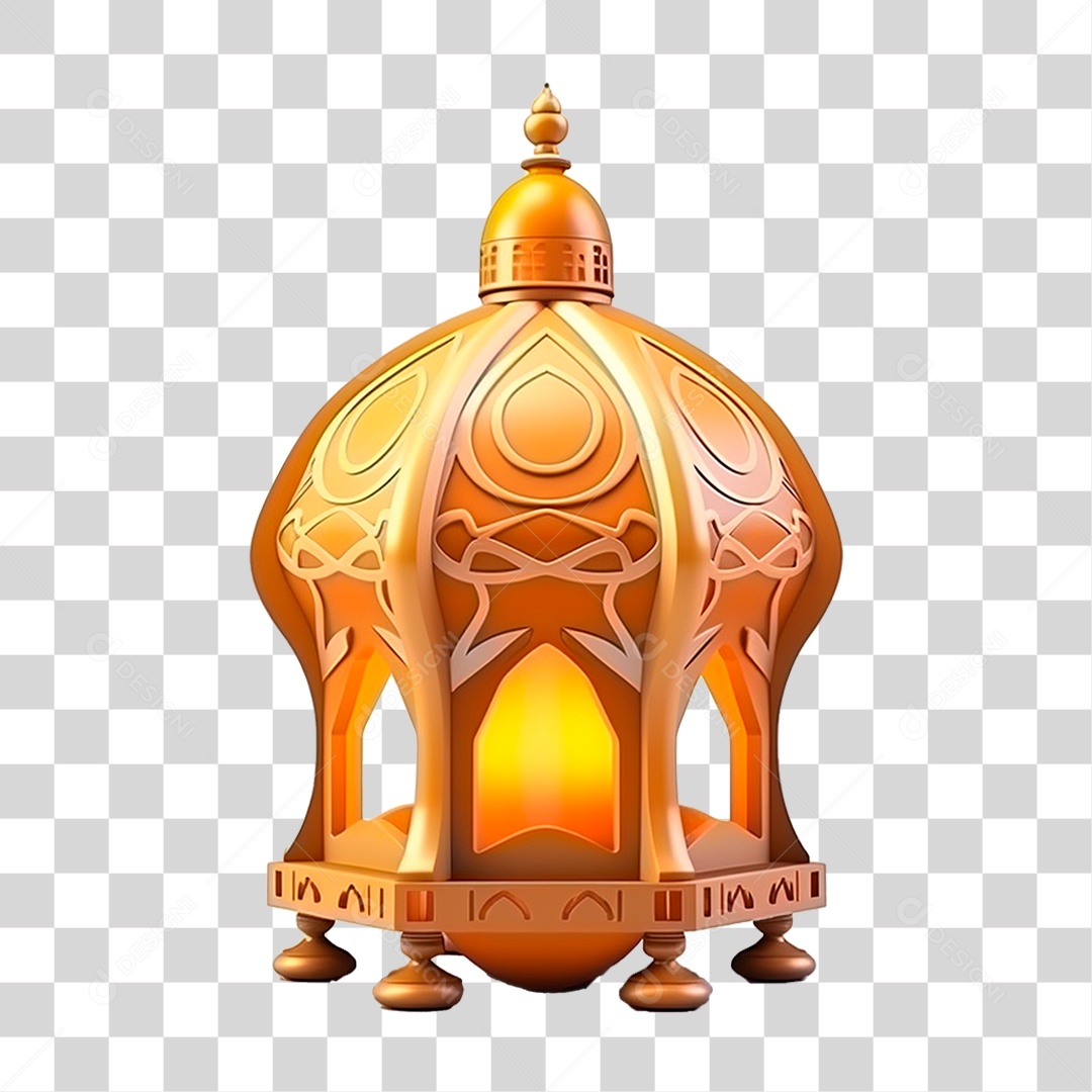 Lanterna Islâmica PNG Transparente