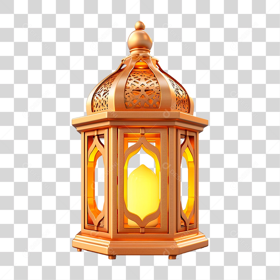Lanterna Islâmica PNG Transparente