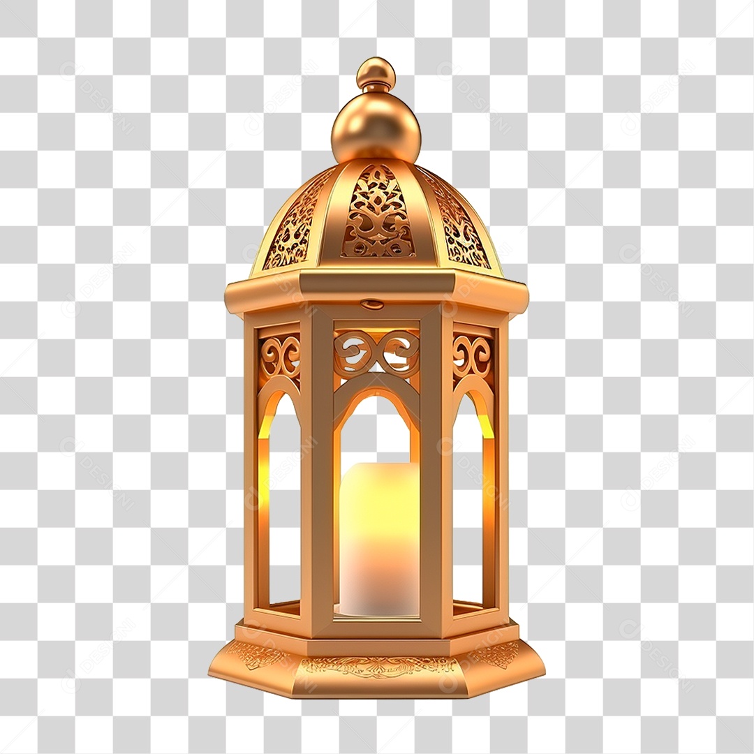 Lanterna Islâmica PNG Transparente