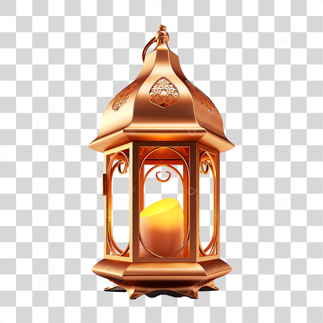 Lanterna Islâmica PNG Transparente