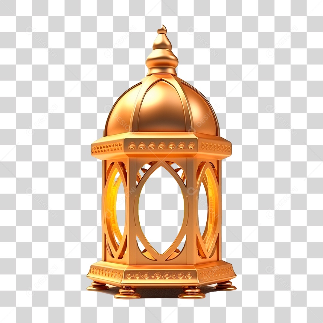 Lanterna Islâmica PNG Transparente