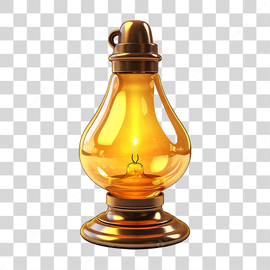 Lâmpada a Óleo Luzes PNG Transparente
