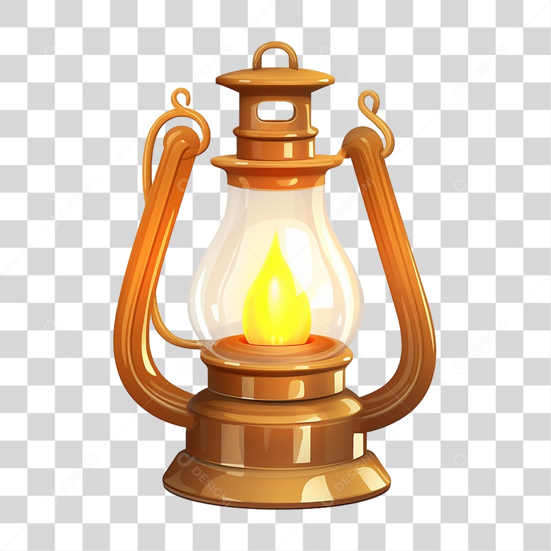 Lâmpada a Óleo Luzes PNG Transparente