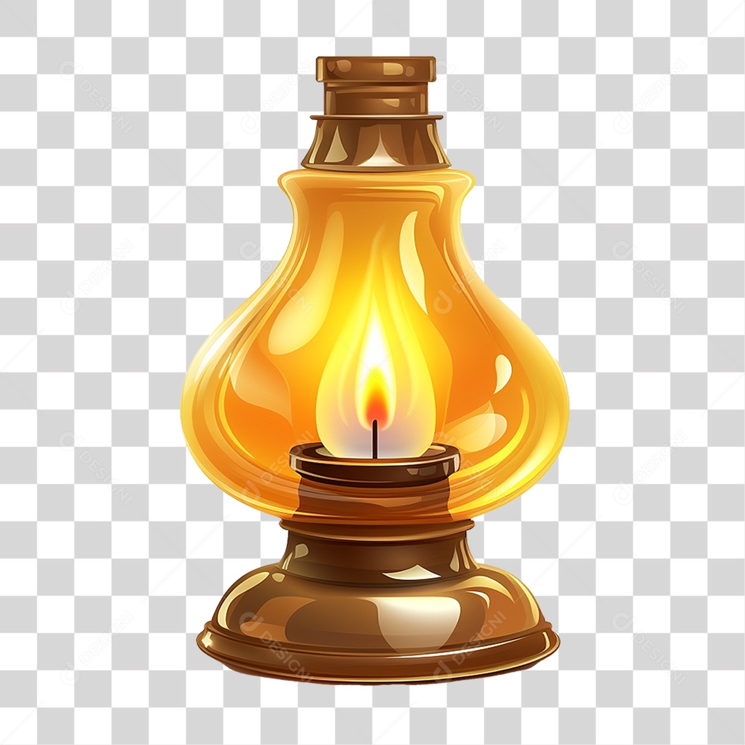 Lâmpada a Óleo Luzes PNG Transparente