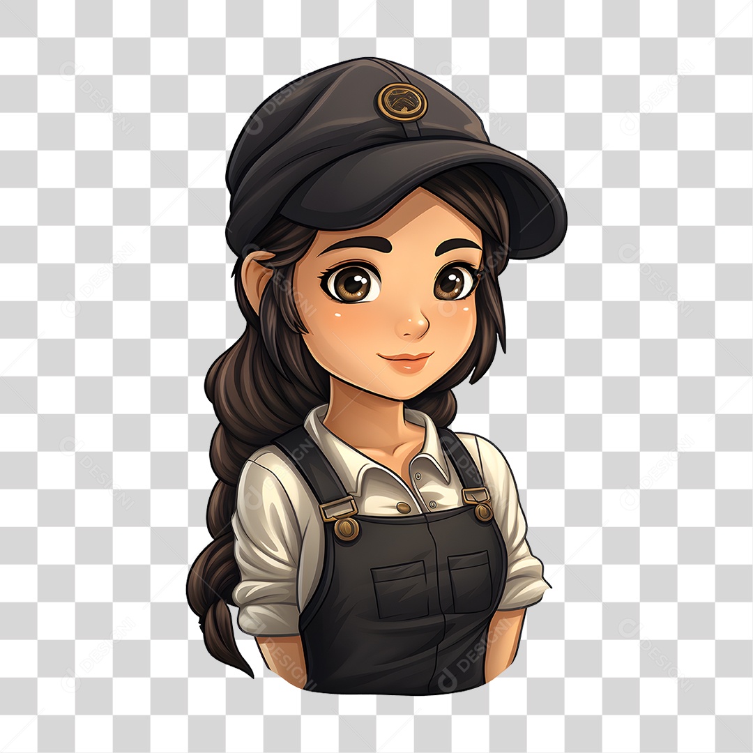 Desenho Mulher Cartoon PNG Transparente