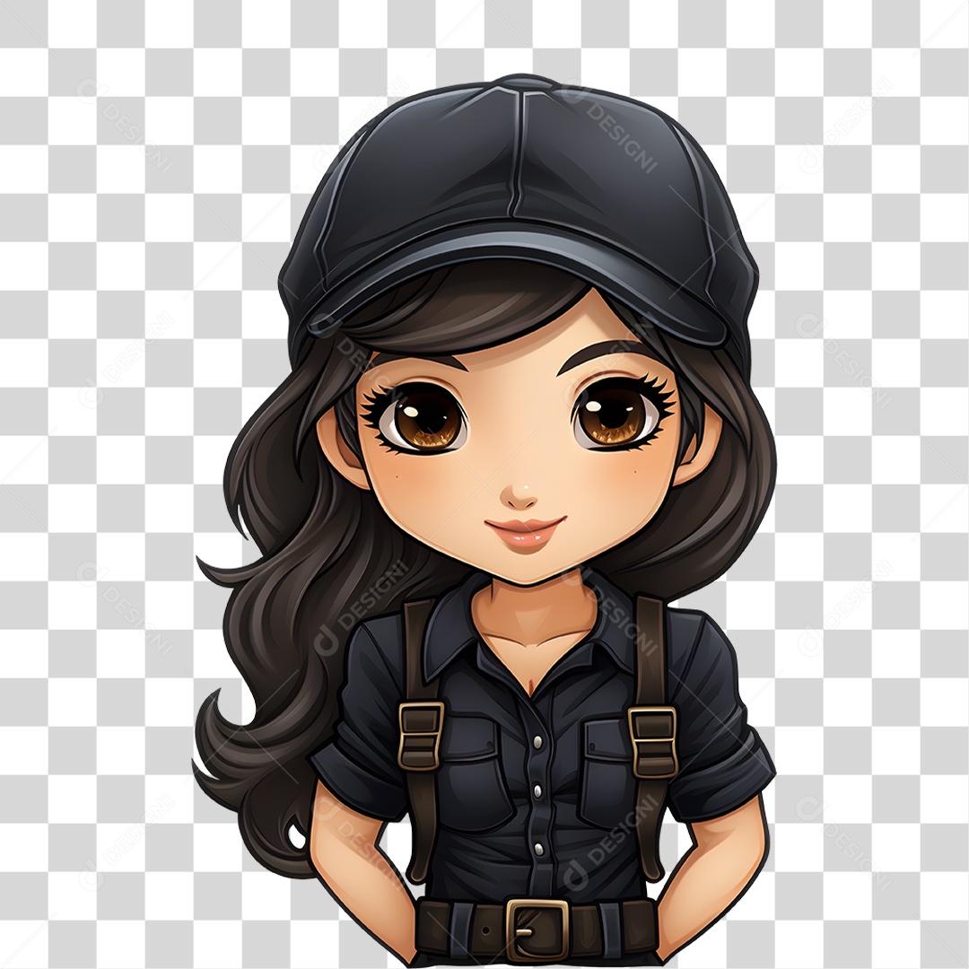 Desenho Mulher Cartoon PNG Transparente