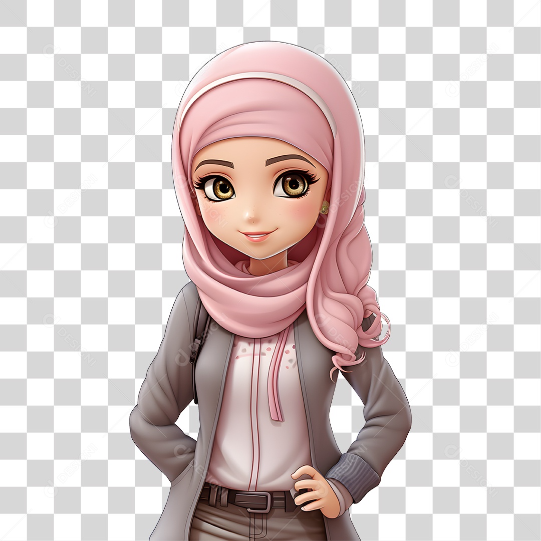 Desenho Mulher Cartoon PNG Transparente