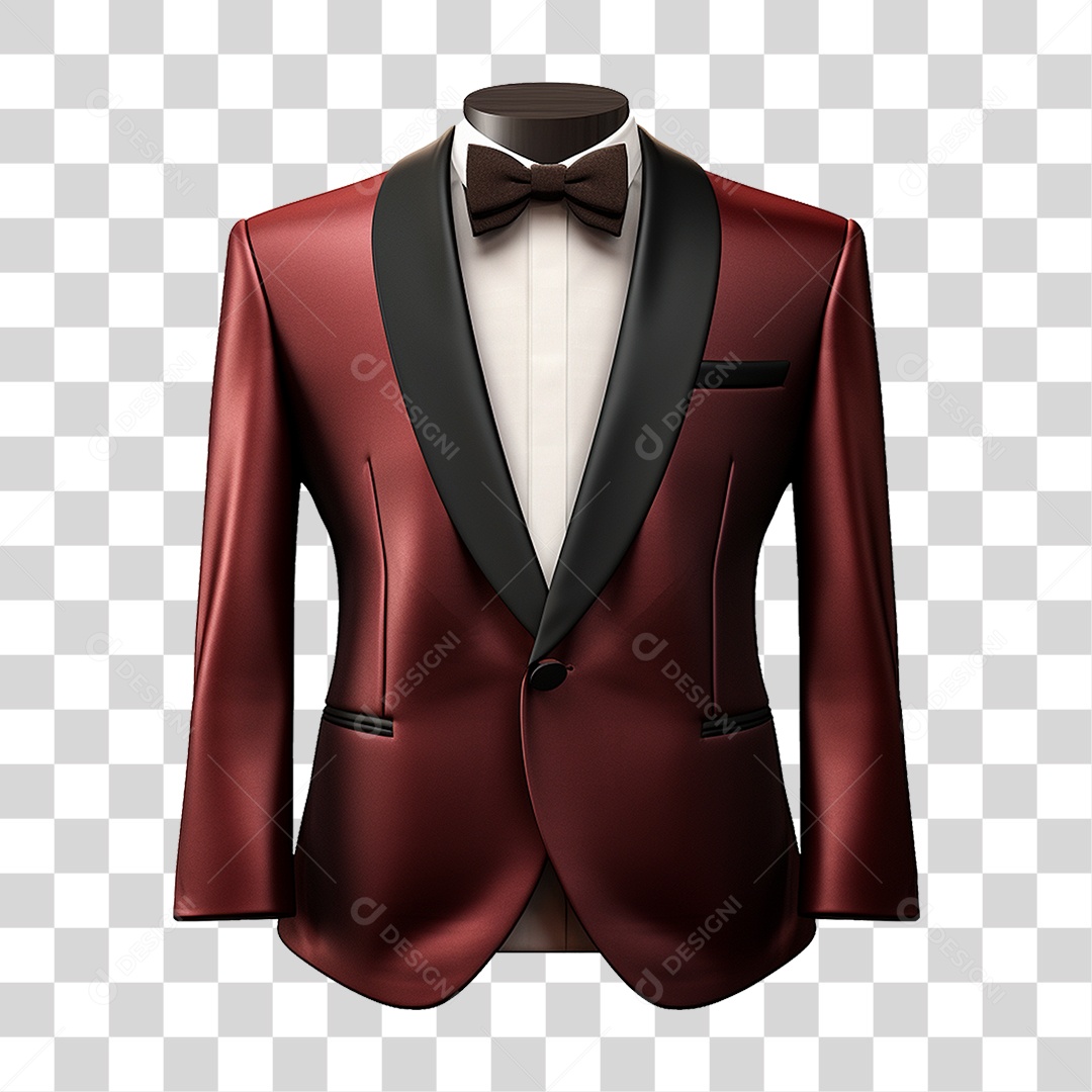 Terno Paletó PNG Transparente