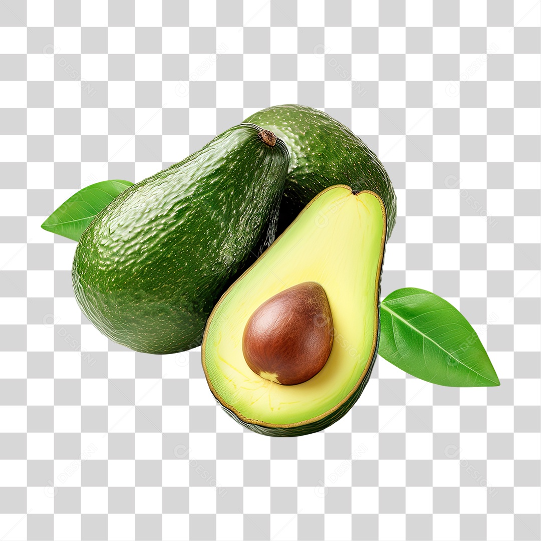 Abacate Fruta Vitaminas PNG Transparente