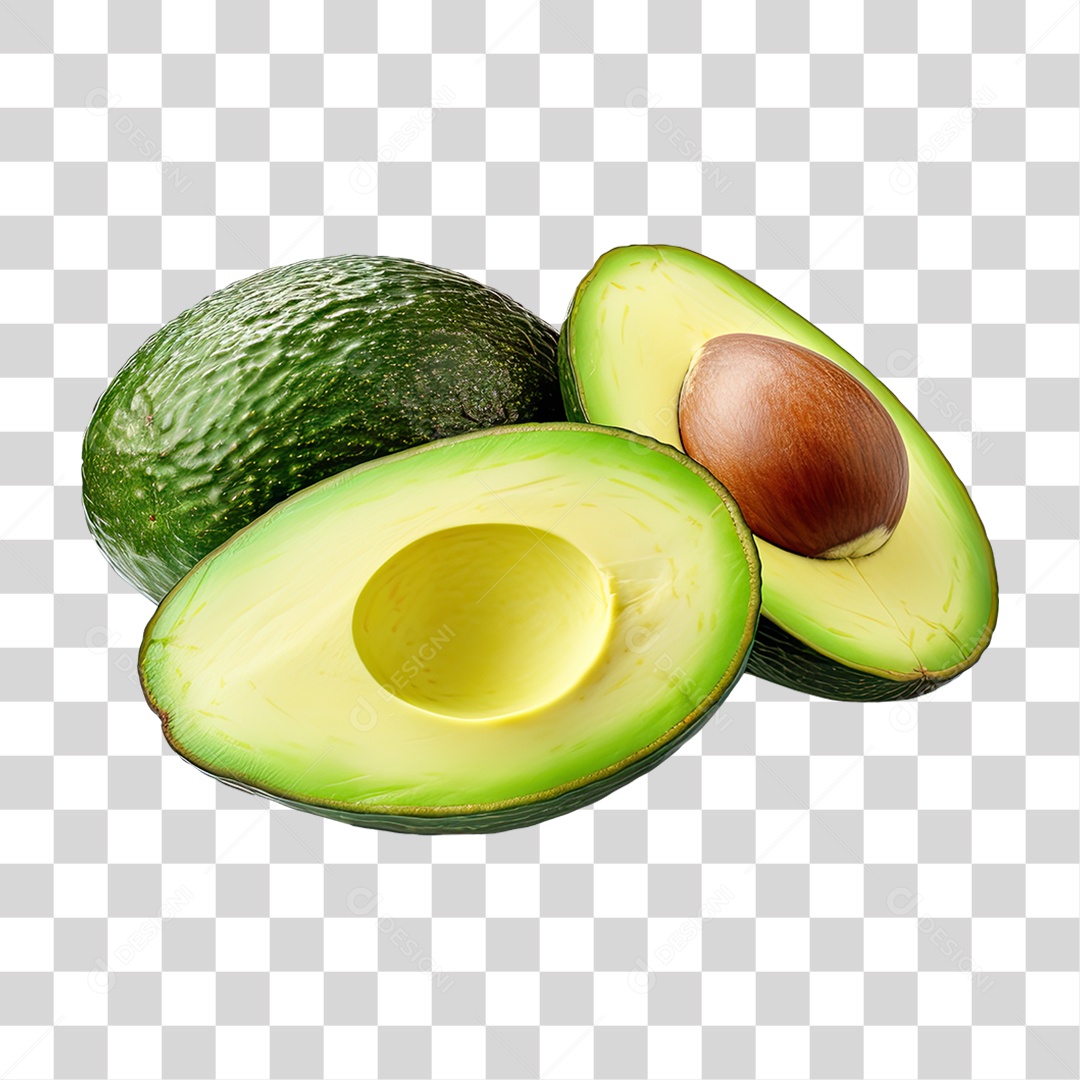 Abacate Fruta Vitaminas PNG Transparente