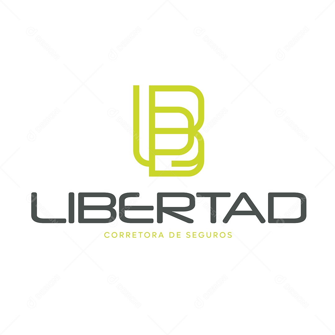 Modelo de Logo de Corretora de Seguros Vetor EPS Editável