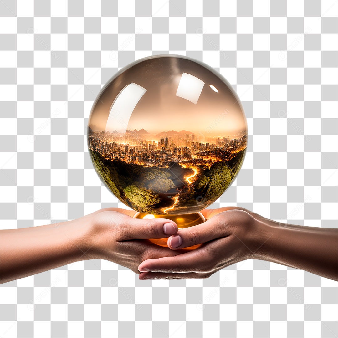 Bola de Cristal PNG Transparente