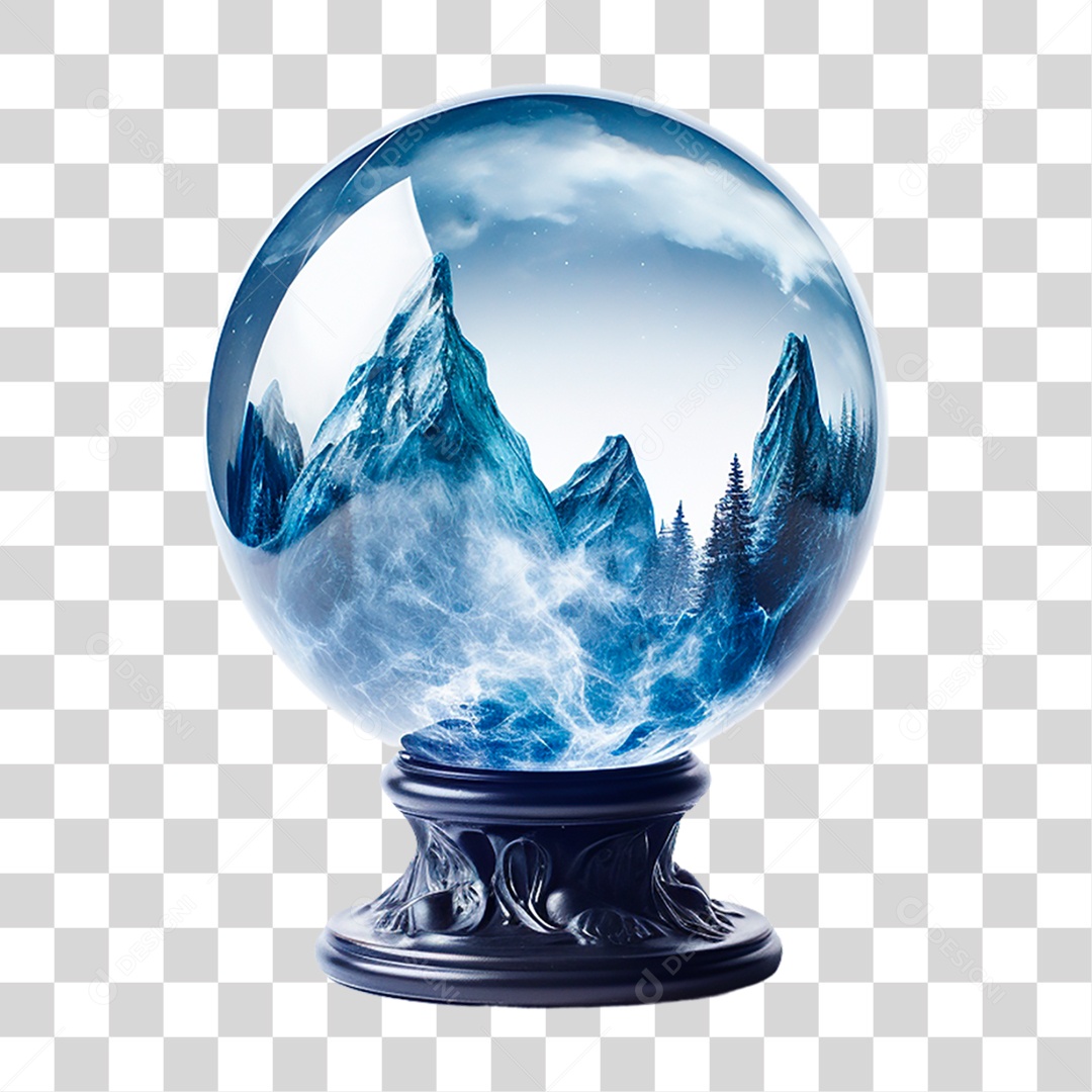 Bola de Cristal PNG Transparente