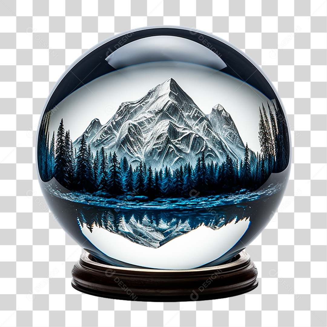 Bola de Cristal PNG Transparente