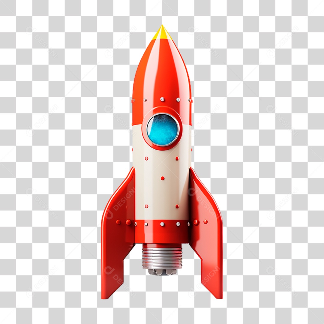 Foguete De Brinquedo PNG Transparente