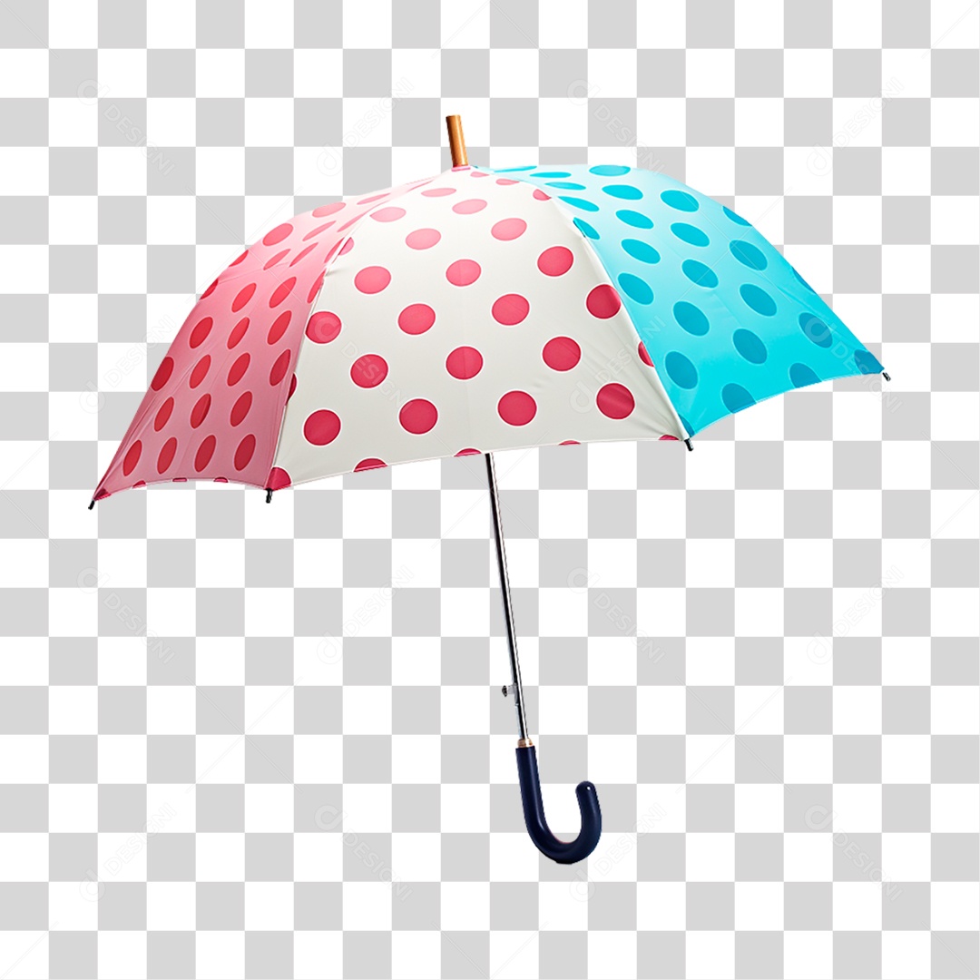 Guarda Chuva Colorido PNG Transparente