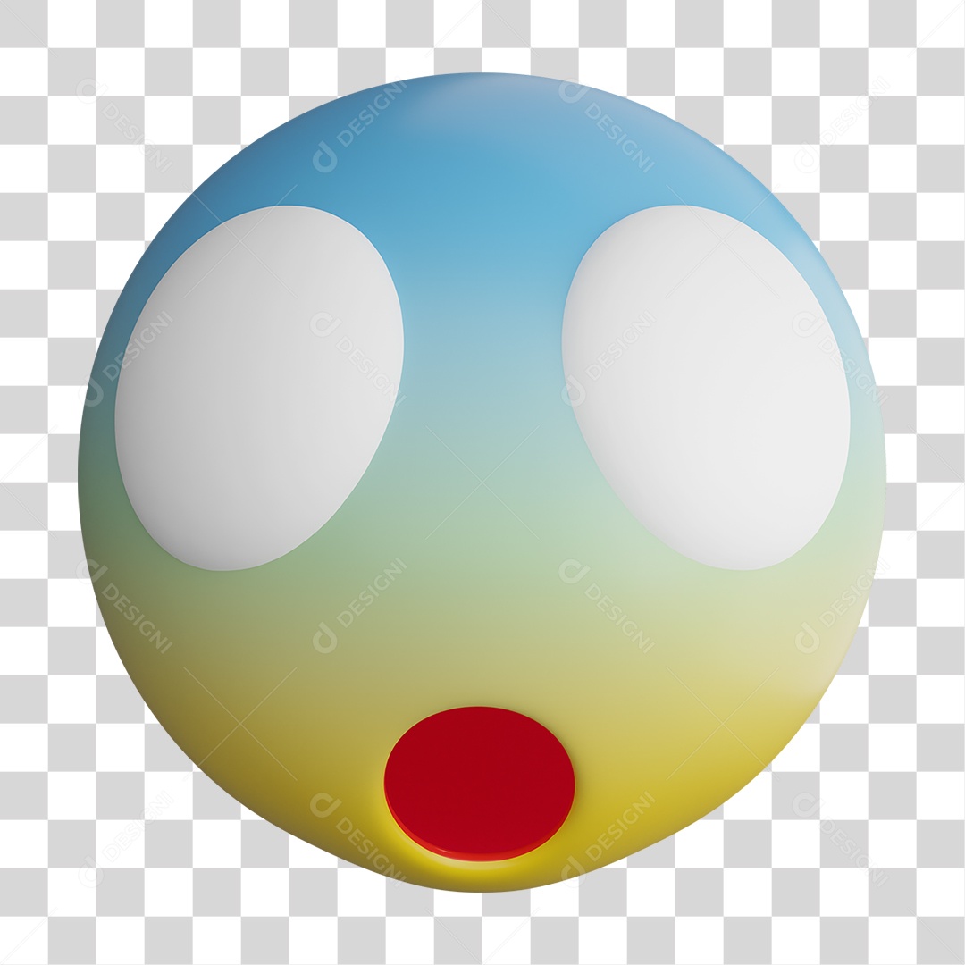 Emoji 3D Gestos Emoções PNG Transparente