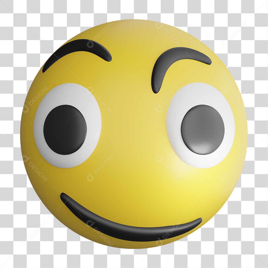 Emoji 3D Gestos Emoções PNG Transparente