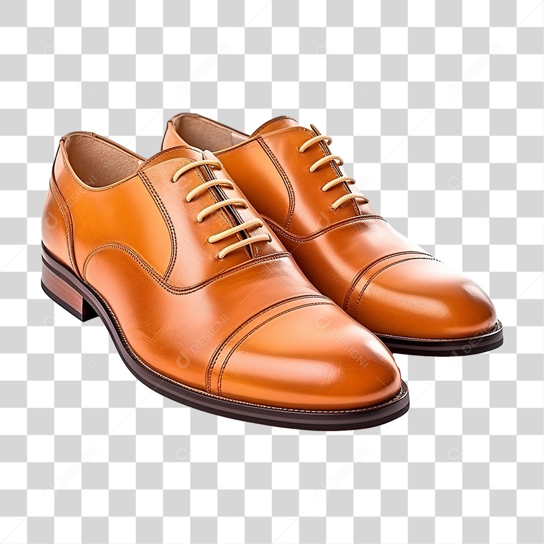 Sapato Masculino Couro PNG Transparente
