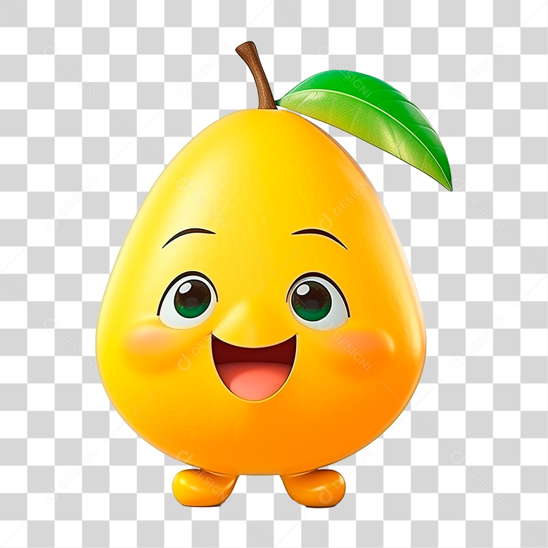 Mascote Manga PNG Transparente