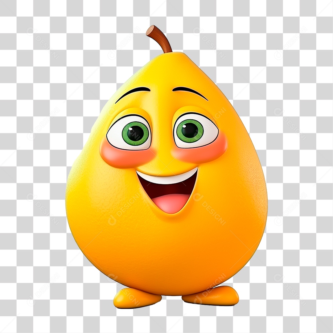 Mascote Manga PNG Transparente