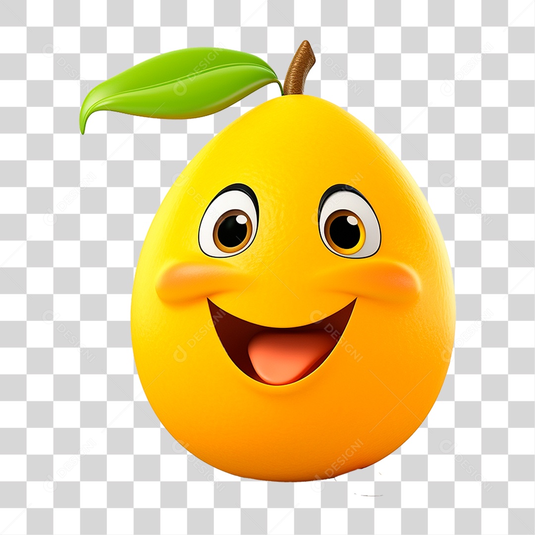 Mascote Manga PNG Transparente