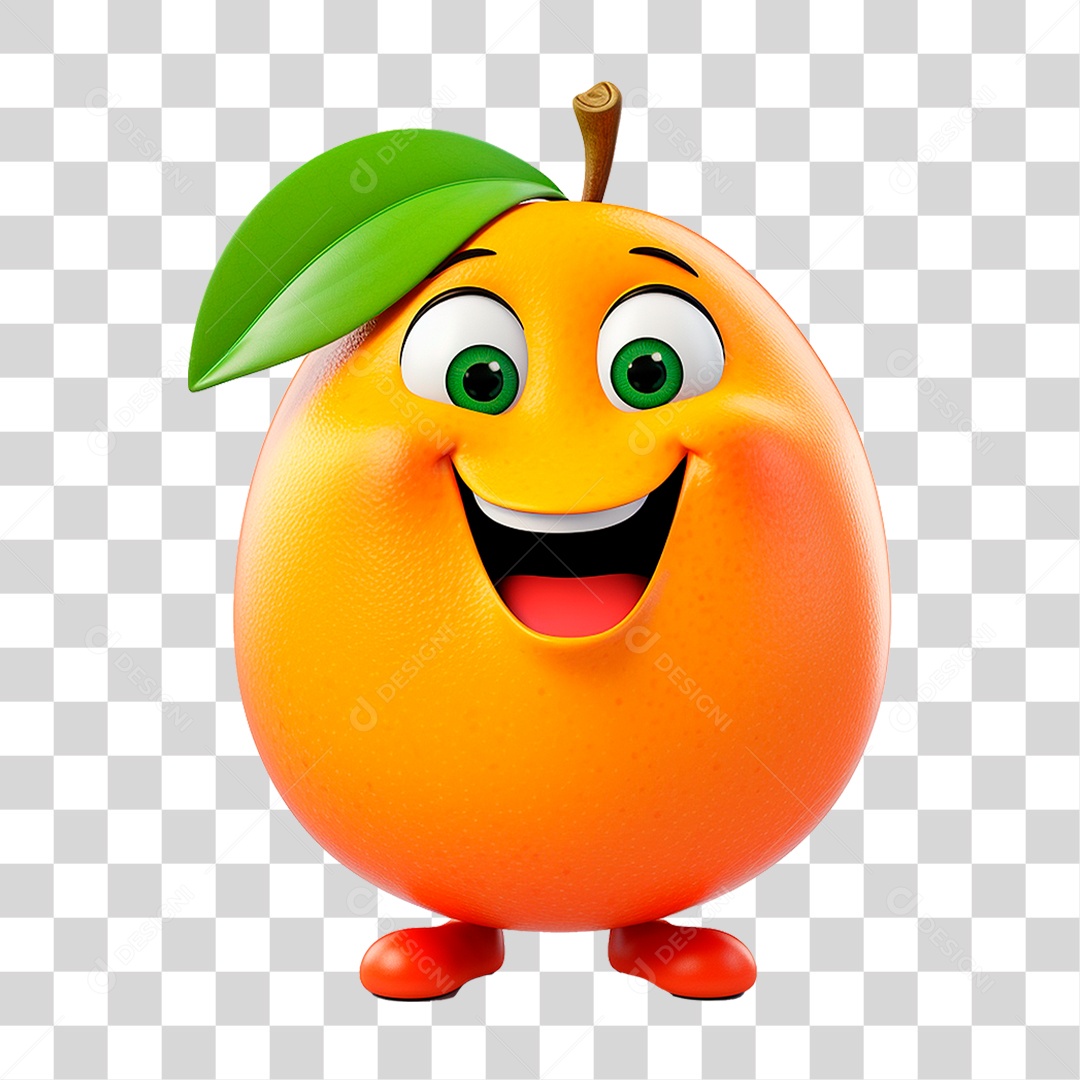 Mascote Manga PNG Transparente