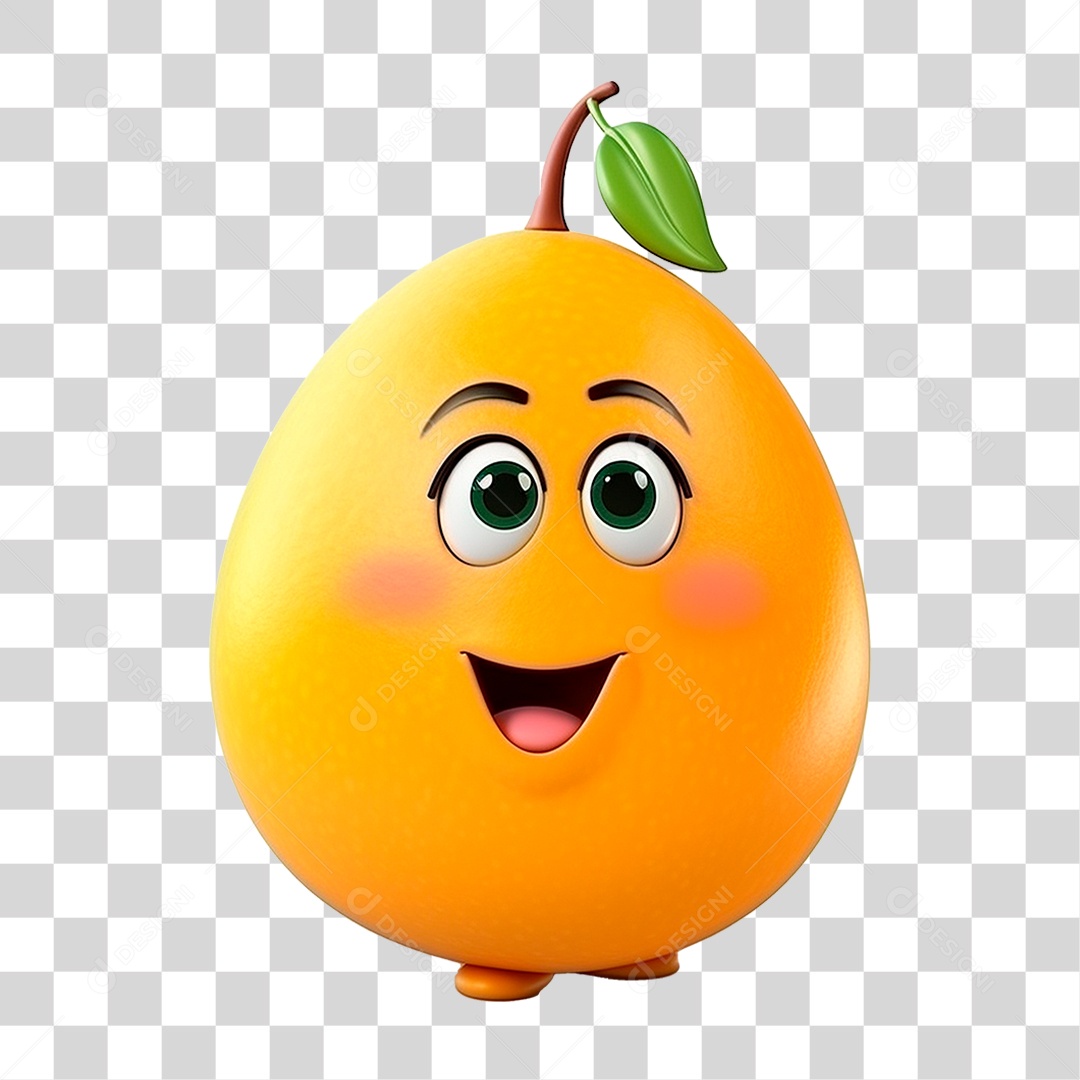 Mascote Manga PNG Transparente