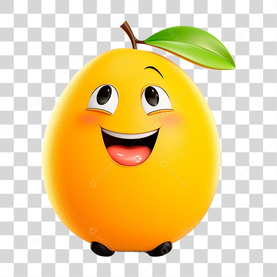 Mascote Manga PNG Transparente