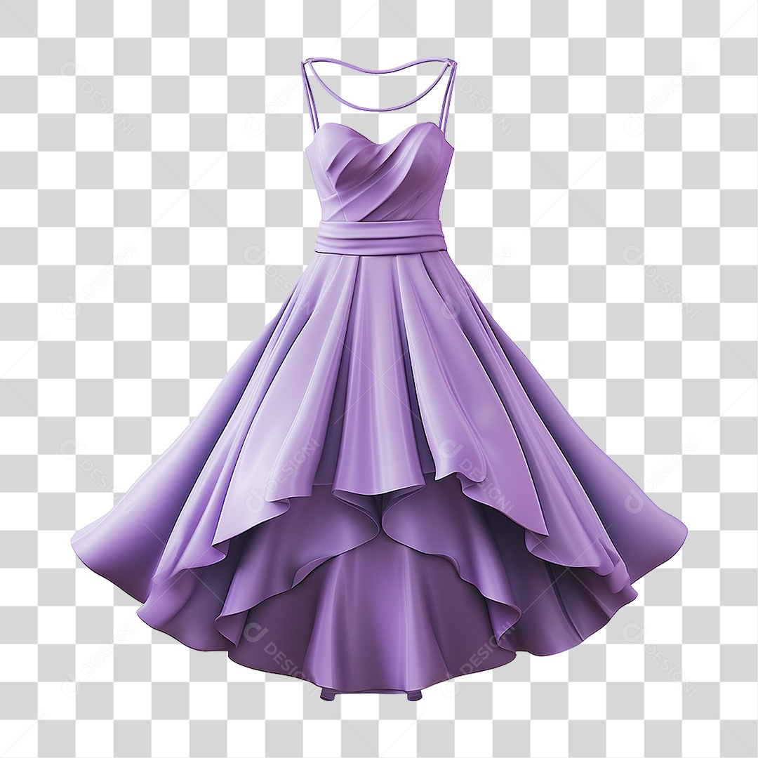 Vestido de Princesa Roupas Fantasias PNG Transparente