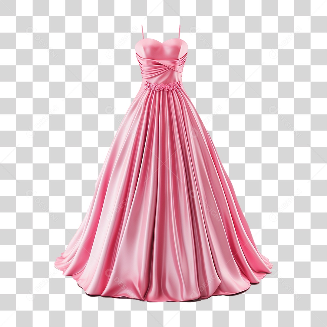 Vestido de Princesa Roupas Fantasias PNG Transparente