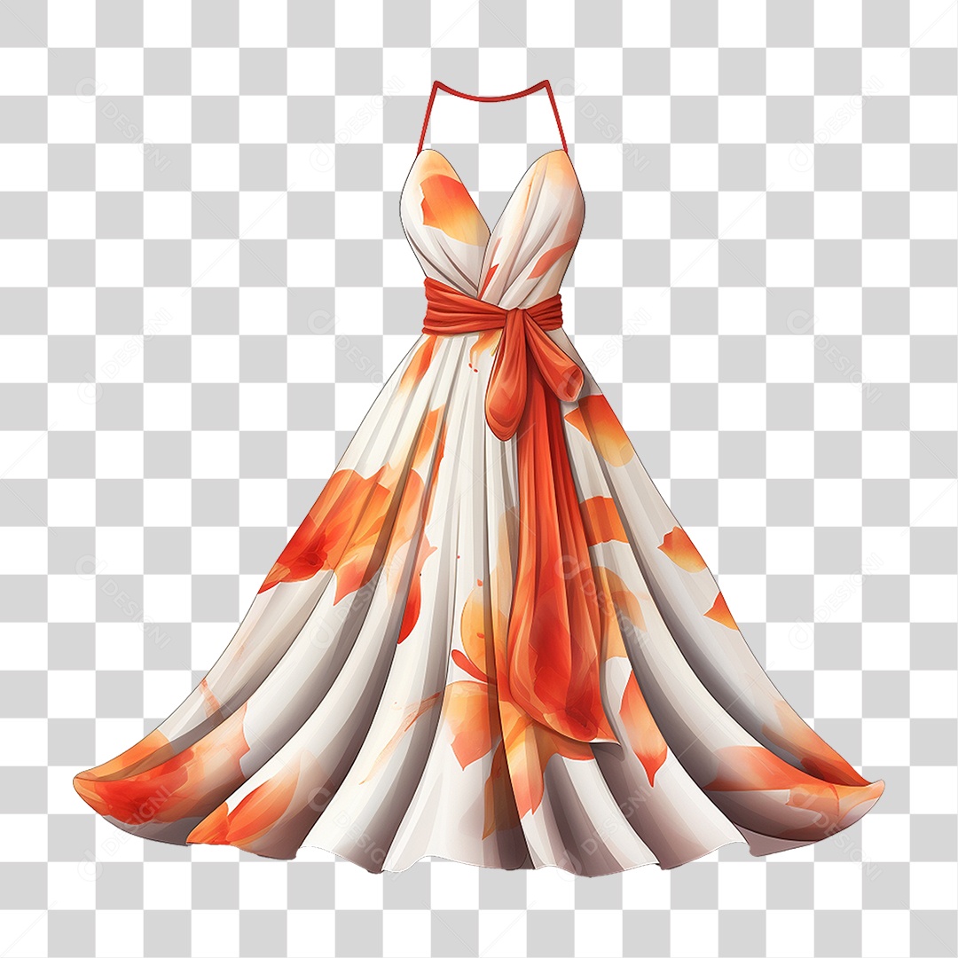 Vestido de Princesa Roupas Fantasias PNG Transparente