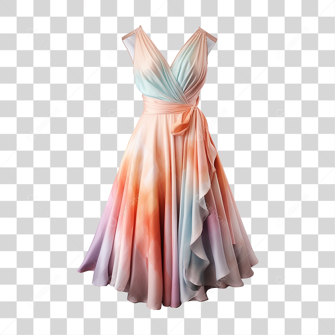 Vestido de Princesa Roupas Fantasias PNG Transparente