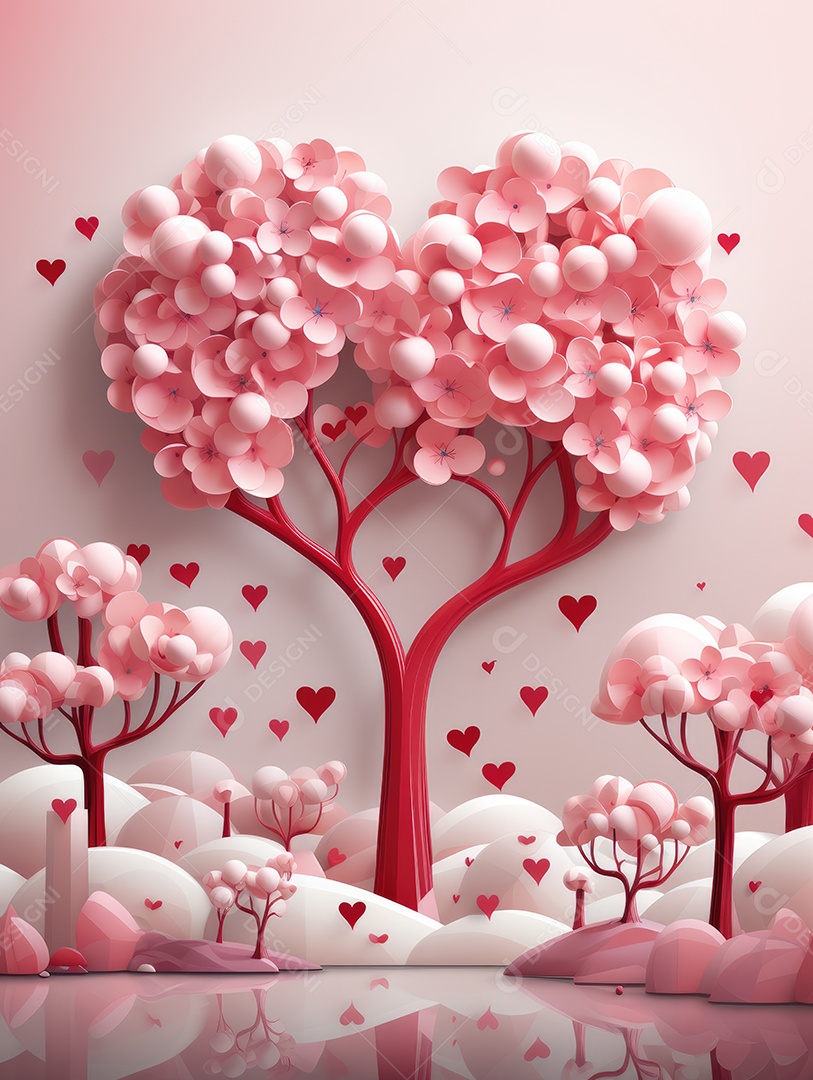 Corte de papel de Feliz Dia dos Namorados, coração com formato de coração de papel origami em fundo de cor pastel para cartão de felicitações, banner, pôster, site de cabeçalhos.