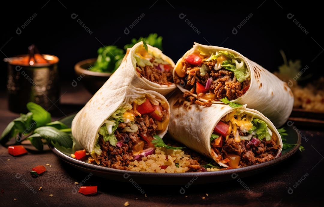 Os melhores recheios para um burrito de café da manhã