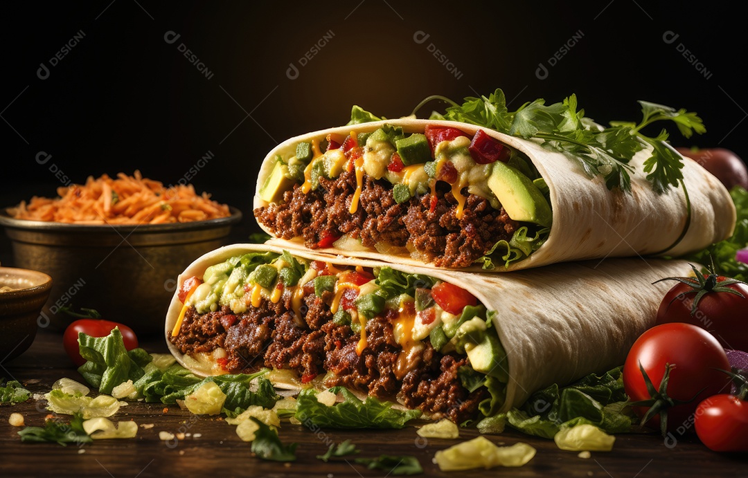 Os melhores recheios para um burrito de café da manhã