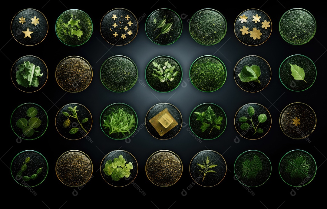 O globo verde com ícones de economia circular, economia para o crescimento futuro dos negócios e meio ambiente sustentável