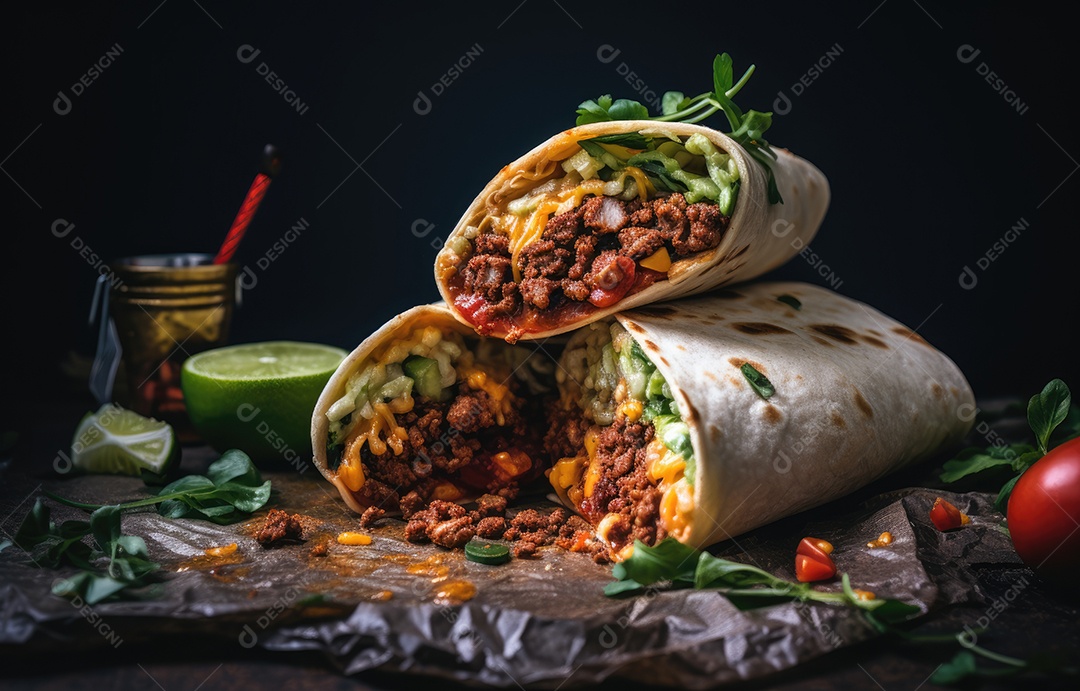 Os melhores recheios para um burrito de café da manhã