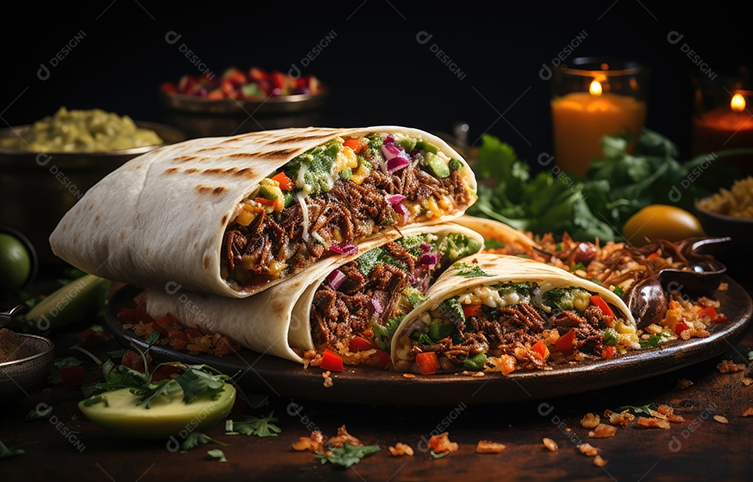 Os melhores recheios para um burrito de café da manhã