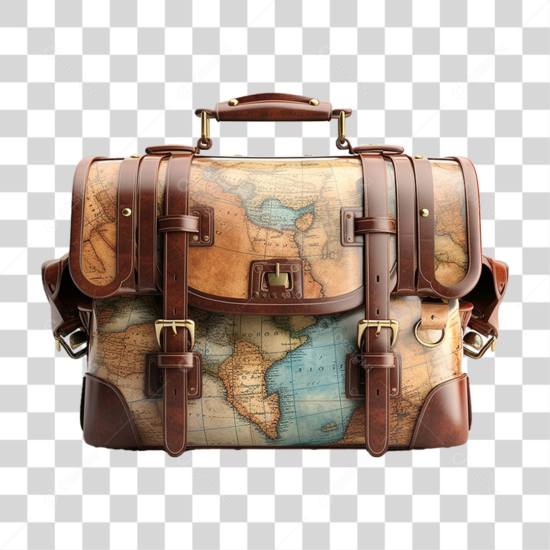 Maleta Mala de Viagem PNG Transparente