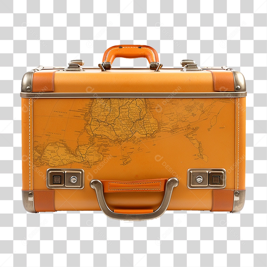 Maleta Mala de Viagem PNG Transparente