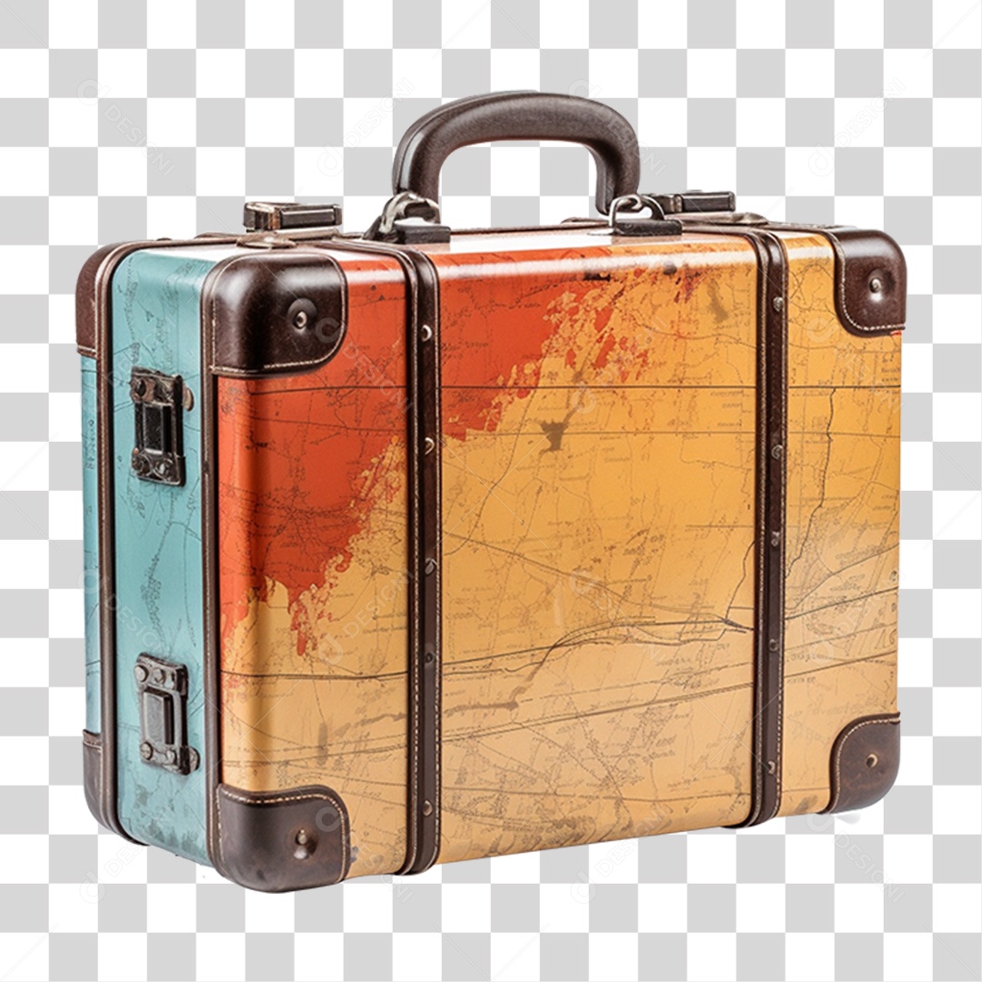 Maleta Mala de Viagem PNG Transparente