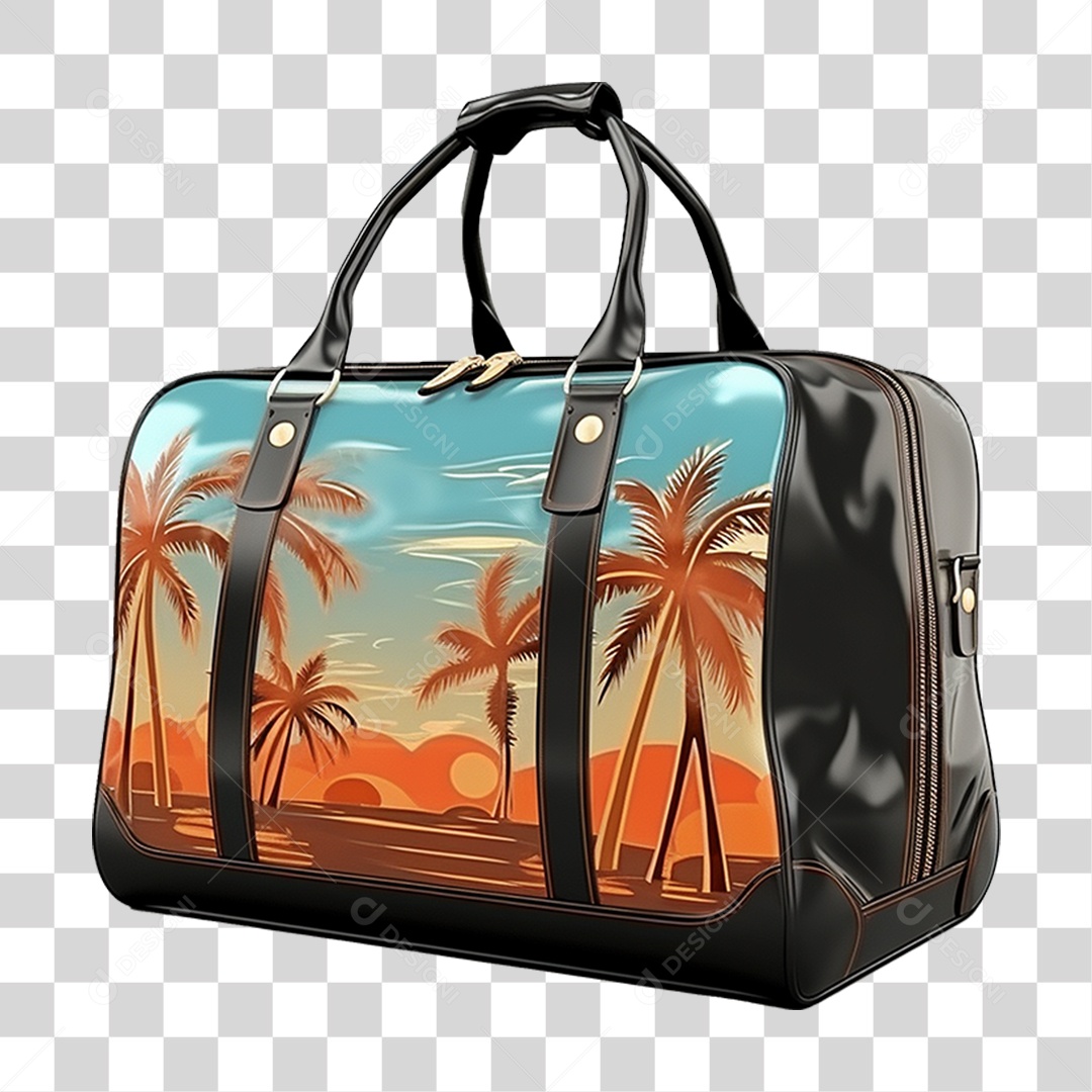 Maleta Mala de Viagem PNG Transparente