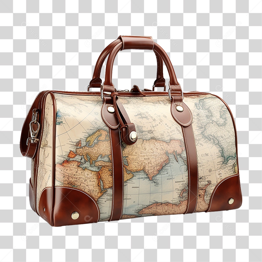 Maleta Mala de Viagem PNG Transparente