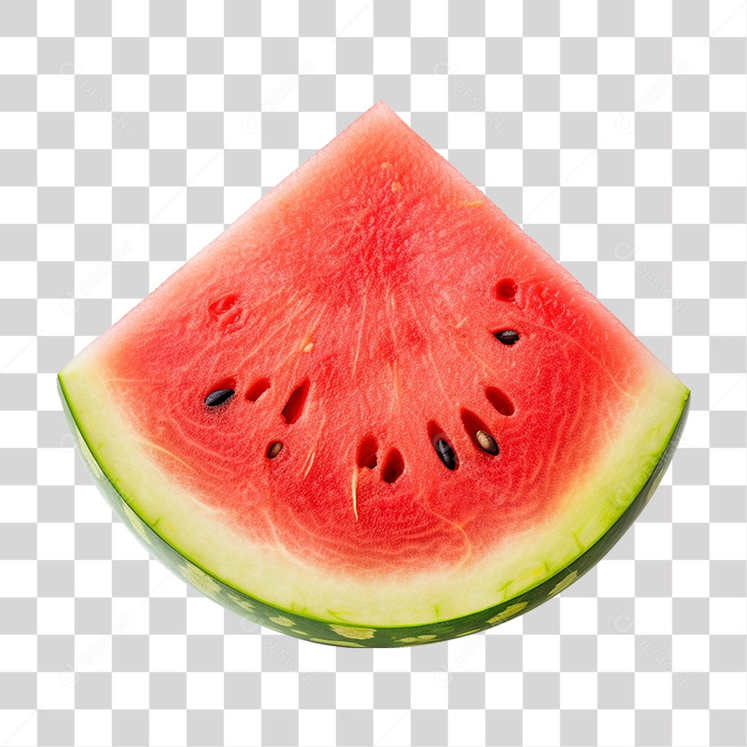 Fatia de Melancia PNG Transparente
