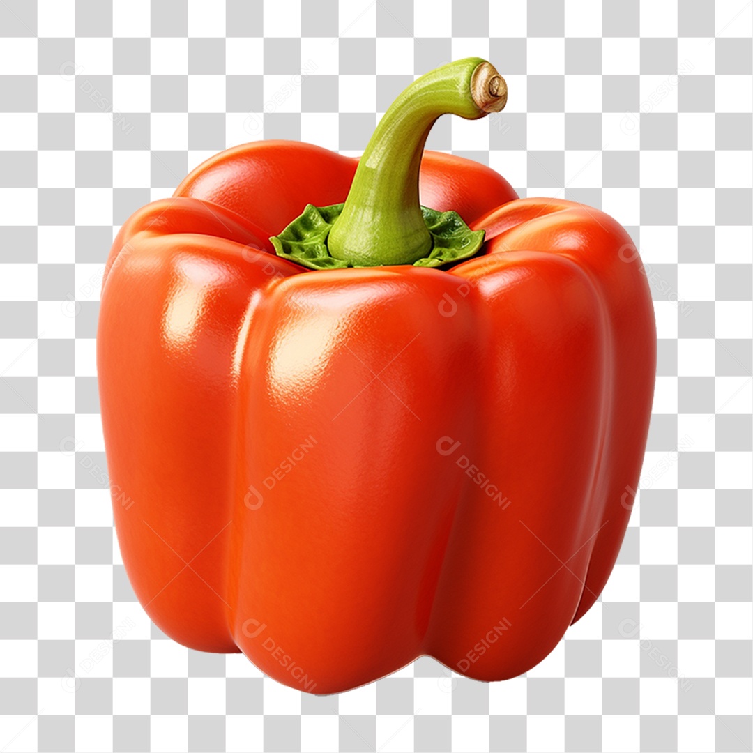 Pimentão Frutas PNG Transparente