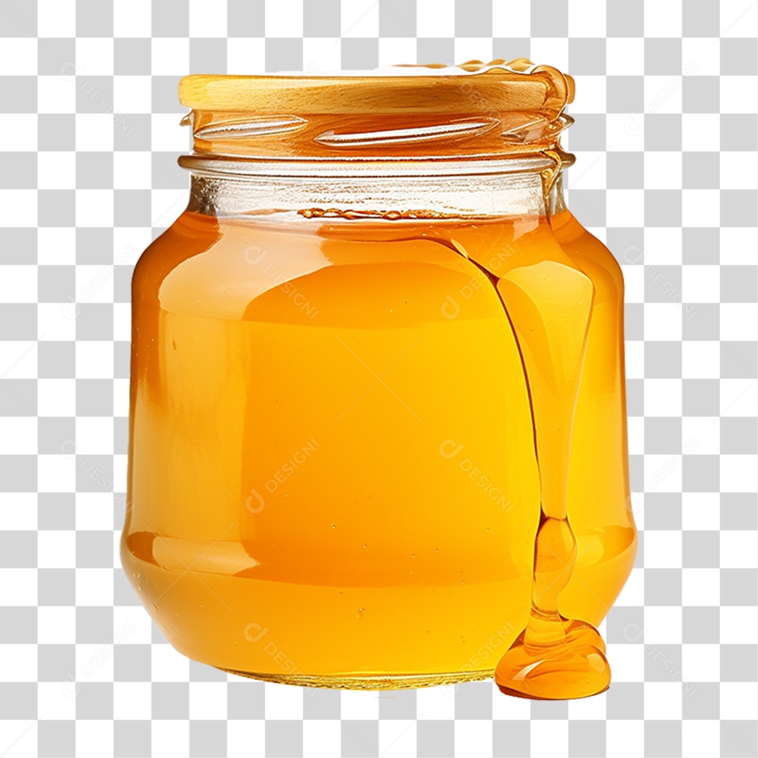 Pote de Mel PNG Transparente